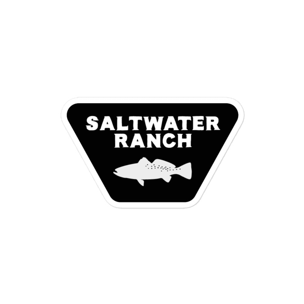 Saltwater Trout Sticker